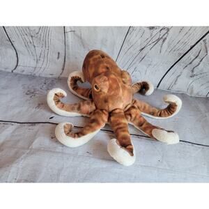 Wild Republic Realistic Octopus Plush Stuffed Animal Ocean Soft Toy 8in